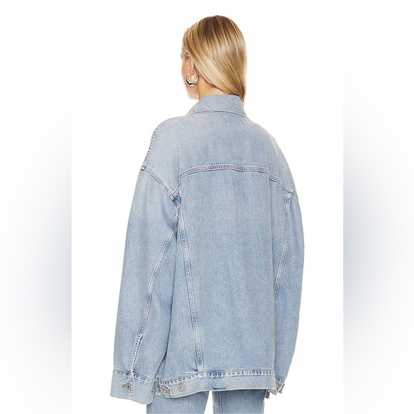 Agolde Wayne Oversized Denim Jacket NWT - Picture 4 of 10